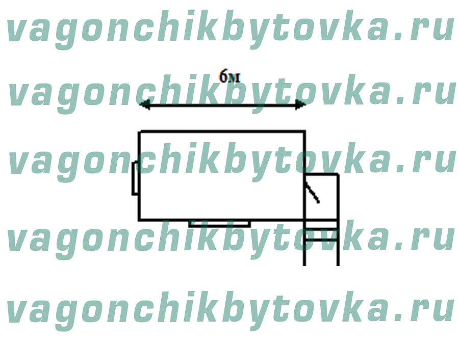 Пультовая из вагончика 6м